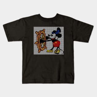 steamboat willie Kids T-Shirt